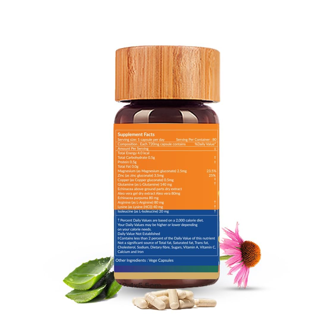 Biogetica Reginmune supplement bottle with orange label and wooden cap on a white background