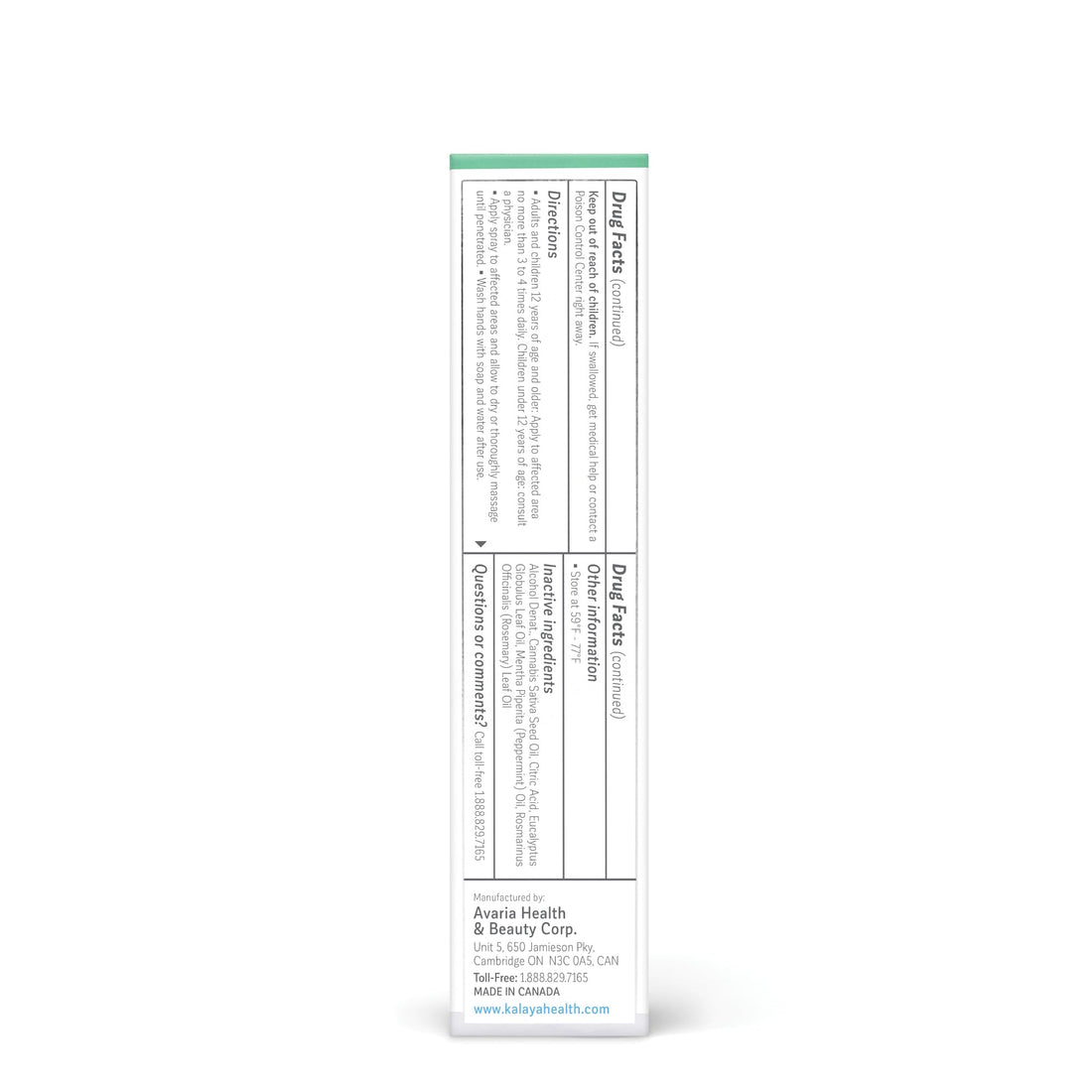 Kalaya 6X Pain Relief Arnica Cream with Massager and Active Pain Relief Spray for Joint & Muscle Pain Kalaya NaturalsBuy Supplements Australia
