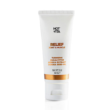 Hot Vita Relief Gel - Plant-Based Cooling Gel with Arnica, Turmeric & Eucalyptus - Soothing Formula for Muscle Fatigue, Tired Legs Hot VitaBuy Supplements Australia
