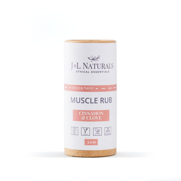 J&L Naturals Muscle Rub | Cream for Achy + Sore Muscles, Joints, Back, Knees, Shoulders | Soothing & Nourishing | Vegan, Sustainable, Cruelty Free, Natural, Made in US (1-Pack) J&L NaturalsBuy Supplements Australia