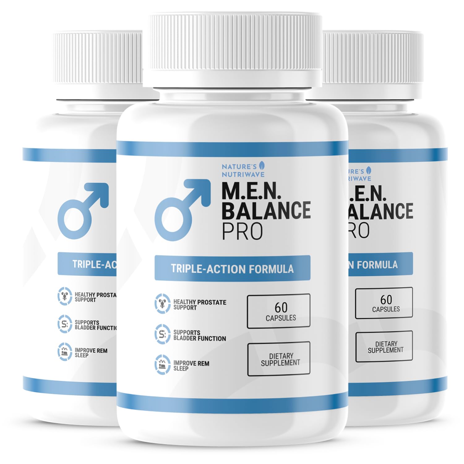 Men Balance Pro – Vitamins, Minerals & Botanicals – 60 Ct, 1 Month Supply | Vitamins, minerals & botanicals, plant-based | Non-GMO, Vegetarian, GMP-Certified | Easy-to-swallow capsule