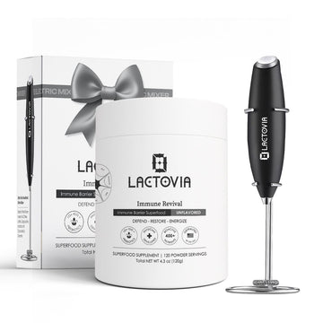 LACTOVIA Bovine Colostrum Powder | Grass-Fed Organic Colostrum Supplement | Gut & Immune Health Support | Raw, Unflavored | Keto, Gluten & Fat-Free | for Women & Men LACTOVIABuy Supplements Australia