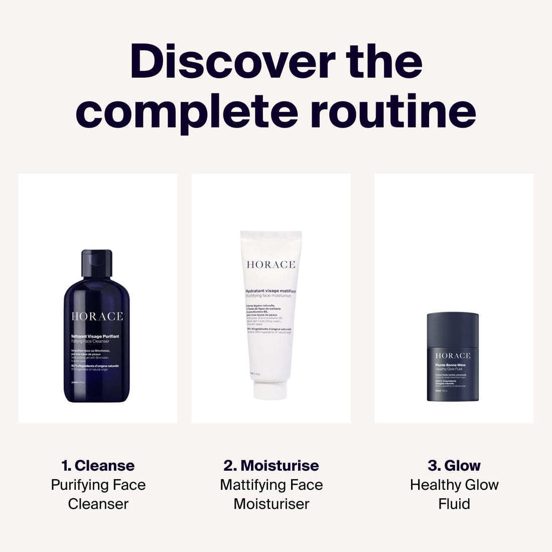 HORACE Healthy Glow Fluid for Men – Tinted Fluid Cream – Universal Shade for All Skin Types – 97% Organic & Natural Ingredients – No Parabens, Silicones, or Mineral Oils – 30 ml HORACEBuy Supplements Australia