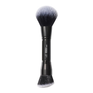 e.l.f. Dual-Ended Cream + Powder Brush, Two-in-One Makeup Brush For Creating A Gorgeous, Airbrushed-looking Complexion, Vegan & Cruelty-free e.l.f.Buy Supplements Australia