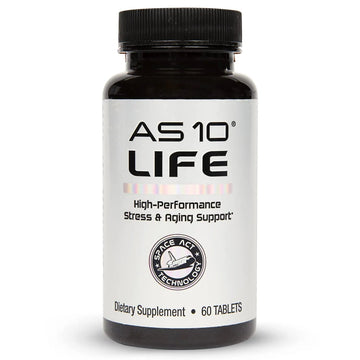 Nugevity AS 10® Life – Stress, Immune Support and Anti Aging Supplement - Multivitamin and Antioxidants Tablet, Resveratrol, Alpha Lipoic Acid Nugevity