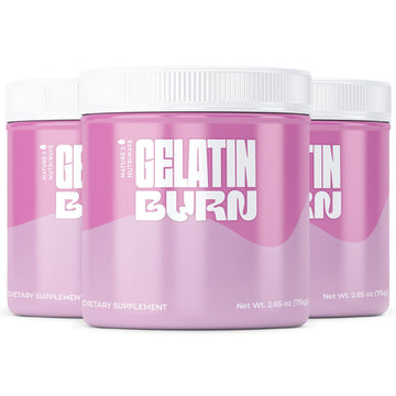 Nature’s NutriWave Gelatin Burn – Natural Powder Supplement with Vitamins, Minerals & Botanical Extracts – Non-GMO, Easy to Mix, USA Made – 2.65Oz, 75g, 30 Servings, 3 Month Supply Nature’s NutriWaveBuy Supplements Australia
