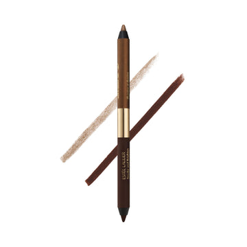 Estée Lauder Smoke and Brighten Long-Lasting Waterproof Kajal Eyeliner Pencil Duo, 0.03 Ounce, Dark Chocoloate/Rich Bronze Estée LauderBuy Supplements Australia
