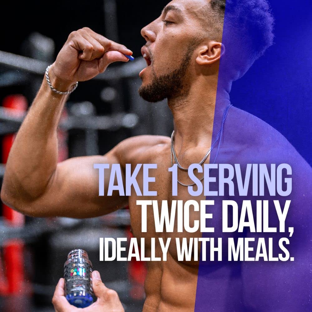 ALPHA LION Gains Candy, Supplement Pills that Support Weight Loss, Appetite Suppressant, Keto-Diet Friendly, Decrease Body Fat, Upgrade Energy & Workout Performance, 60 Capsules (MitoBurn®)