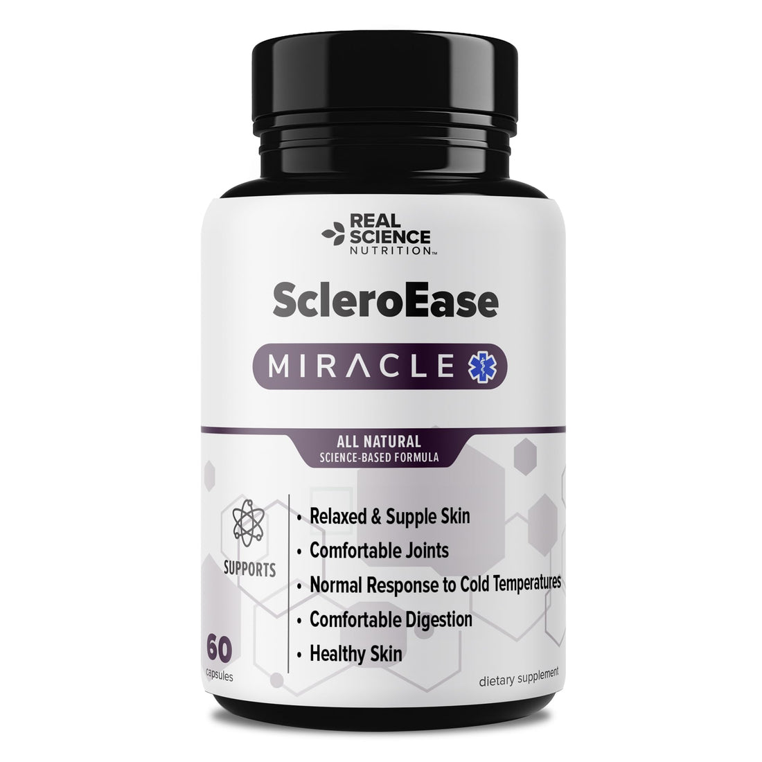 Real Science Nutrition ScleroEase Miracle Offers Relief to sufferers of Scleroderma, Supporting Flexible & Supple Skin, Comfortable Joint Movement, Comfortable Digestion, and Healthy Skin Real Science NutritionBuy Supplements Australia