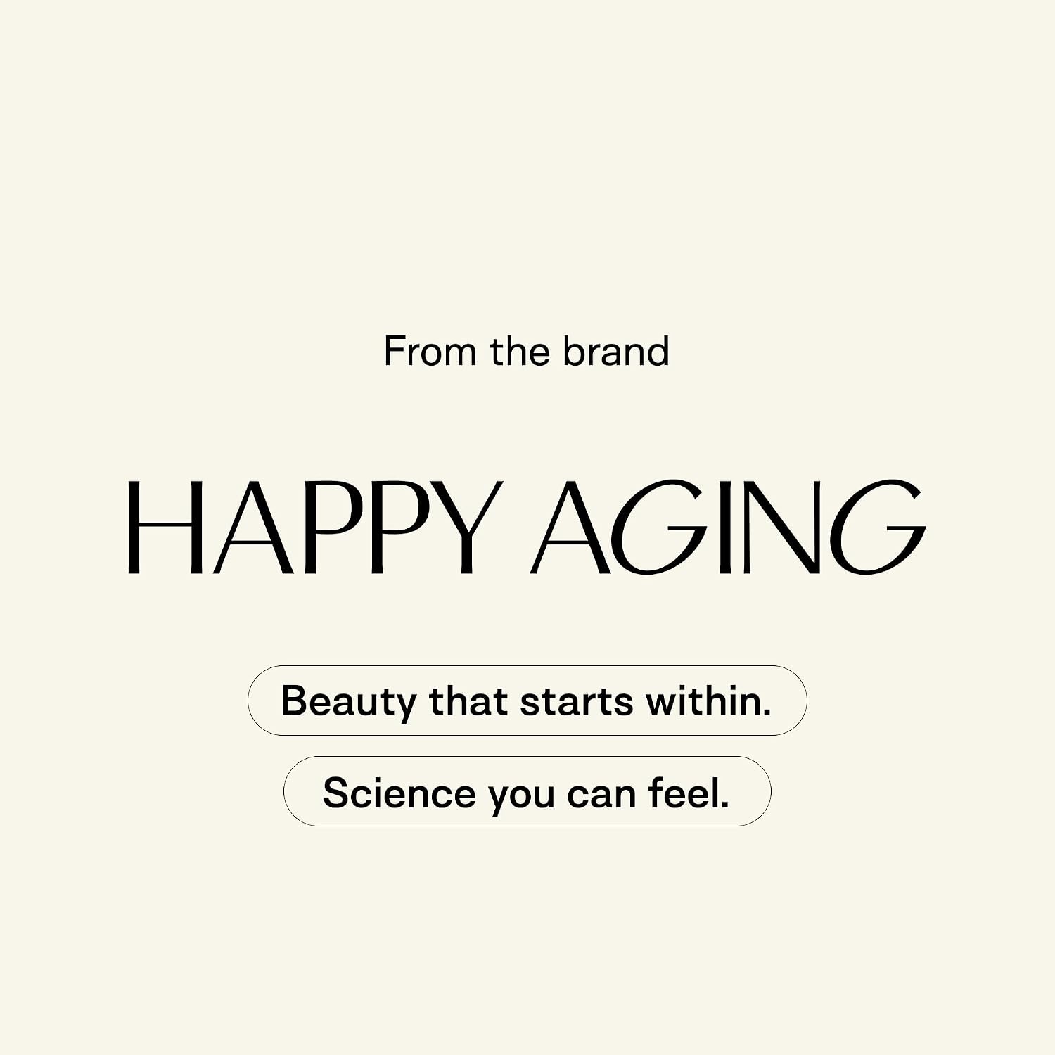 Happy Aging Marine Collagen Peptides Glow Shot 10g - Liquid Collagen for Women with Liposomal Delivery - Promotes Skin Hydration, Elasticity & Radiance - Supports Hair & Nails, 10 Shots