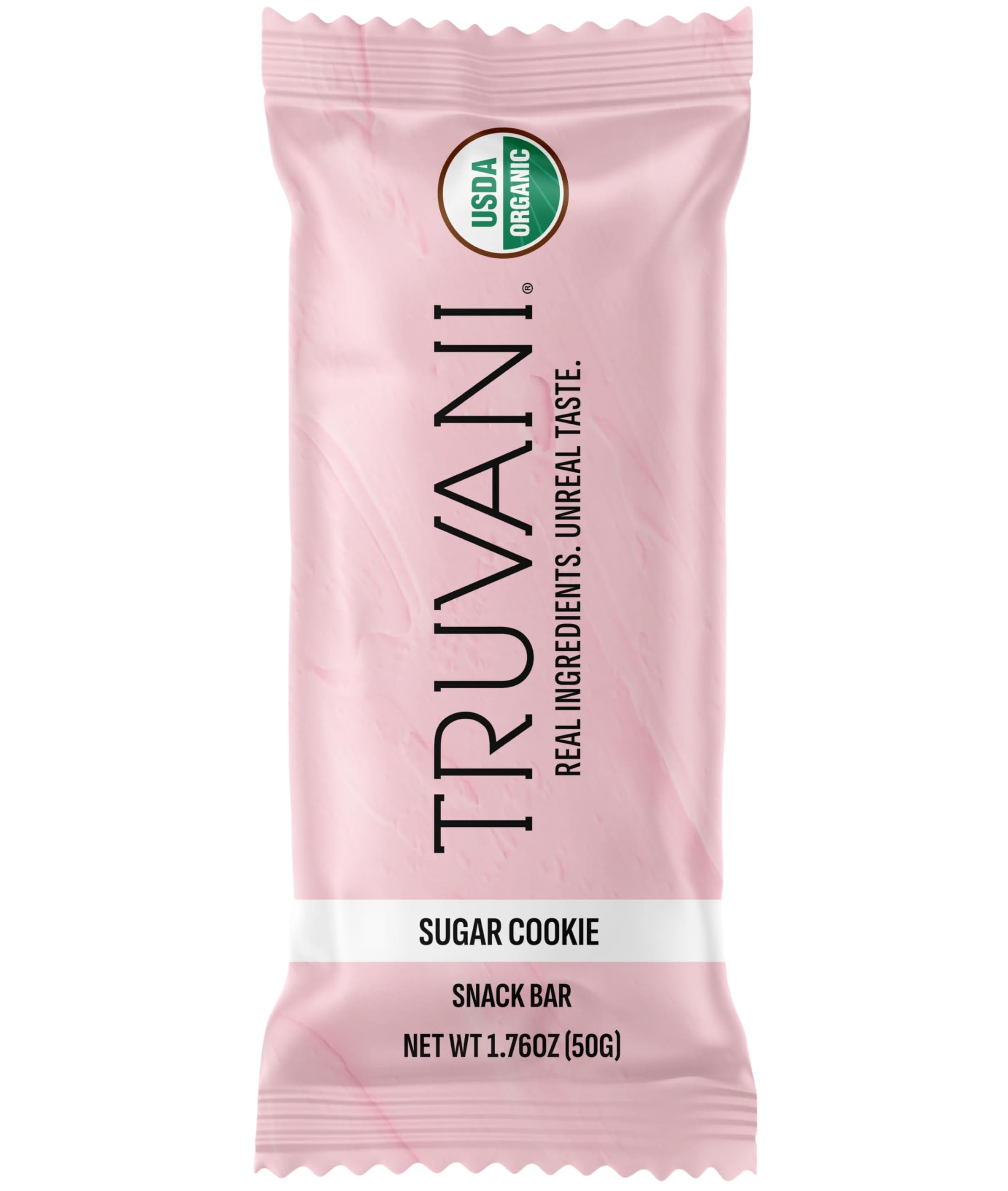 Truvani Plant Based Snack Bars | Variety | 12 Pack | Vegan | 5-8g Protein | USDA Organic and Vegan | Dairy, Soy, and Gluten Free | Individually Wrapped