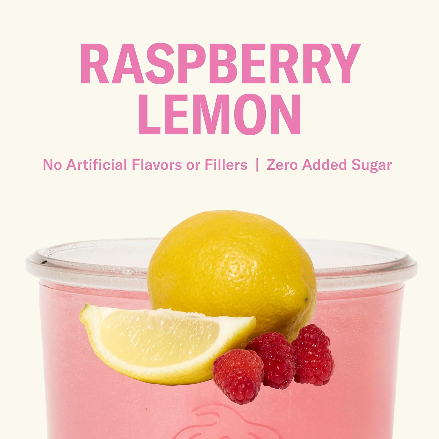 Ballerina Farm Farmer Hydrate Raspberry Lemonade Electrolyte Powder Packets | Travel Ready, Organic Coconut Water, Irish Sea Moss, French Sea Salt, 210mg Sodium, 25 Count