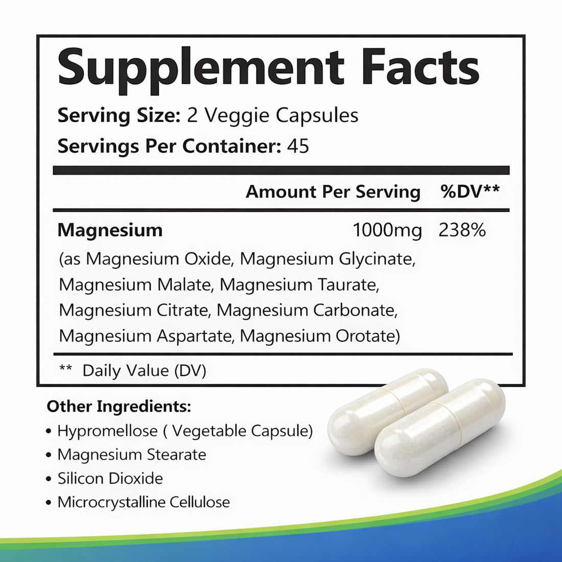 Top Nurex Magnesium Complex supplement bottle on a white background