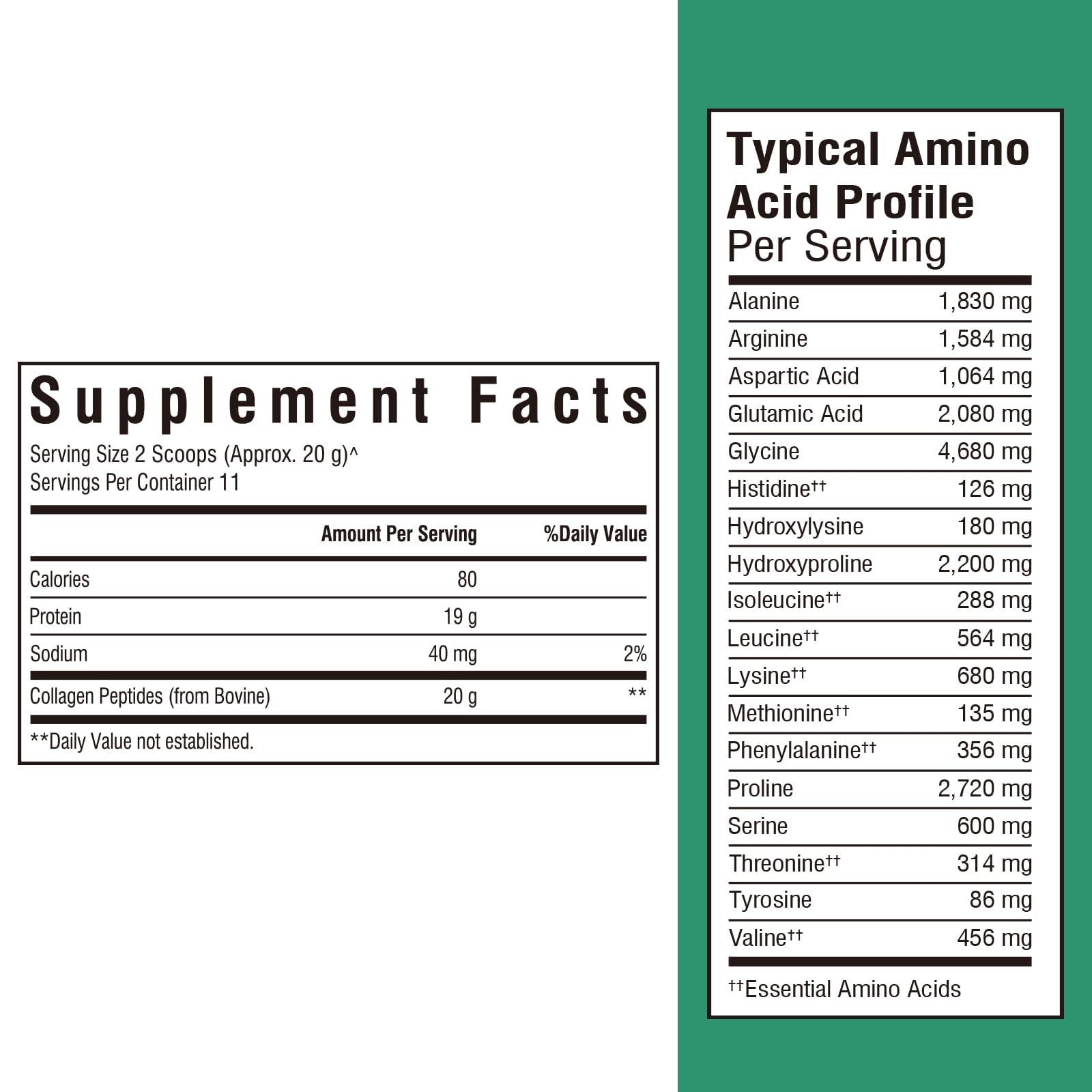 Vitalibre Bovine Collagen Peptides Powder for Women and Men, Grass-Fed Hydrolyzed Collagen Protein Type I & III, Skin, Hair, Nails, Bones, Digestion, Unflavored, Non-GMO, Keto & GF, 22 Servings, 16oz
