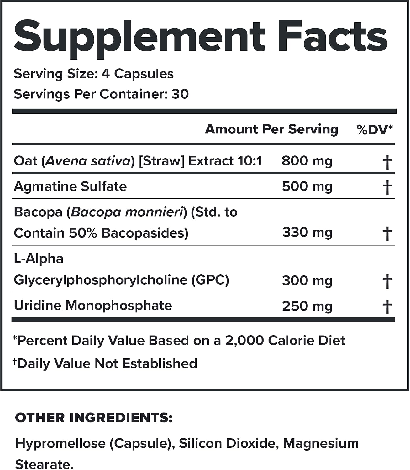 LEGION Athletics Ascend Nootropic - All-Natural Brain Supplements for Memory and Focus - Nootropics Brain Support Supplement with Alpha-GPC - Brain Supplement for Alertness & Mood Support, 30 Servings