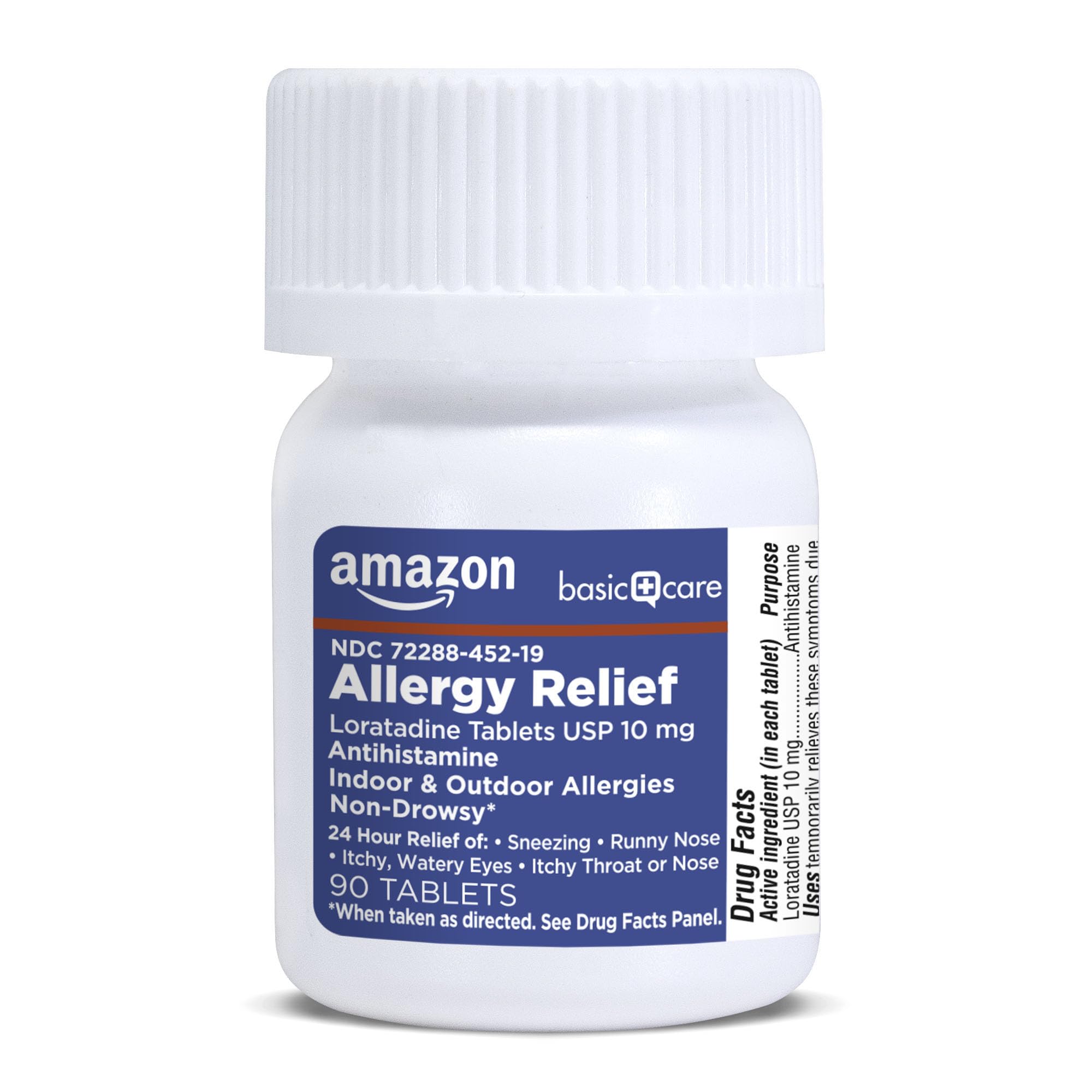 Amazon Basic Care Allergy Relief Loratadine Tablets 10 mg, 90 Count Amazon Basic Care buy supplements Au