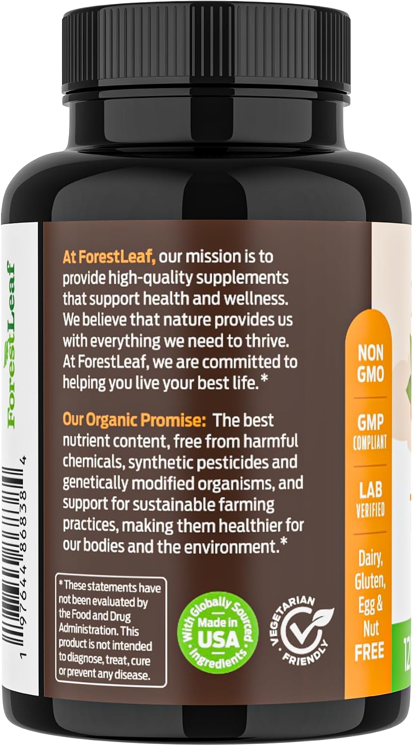 Turmeric Supplement Extra Strength 2265mg - Turmeric Curcumin Supplement w/BioPerine Black Pepper - Tumeric and Ginger Supplements, 95% Curcuminoids, Supports Immune & Joint Health, 120 Caps