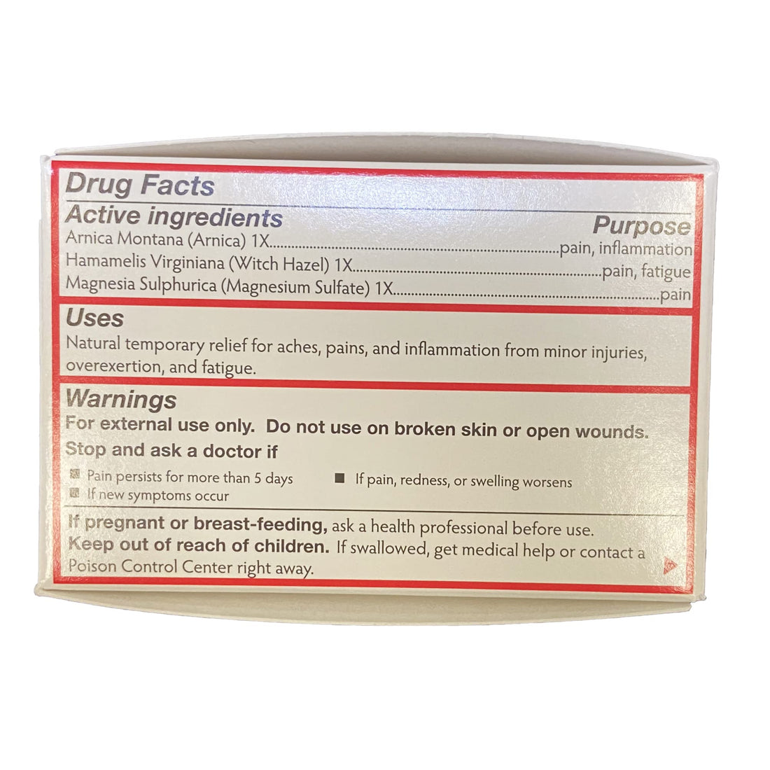 Magsoothium Original Recovery Balm- Magnesium Sulfate/Arnica Recovery Balm hephboardBuy Supplements Australia