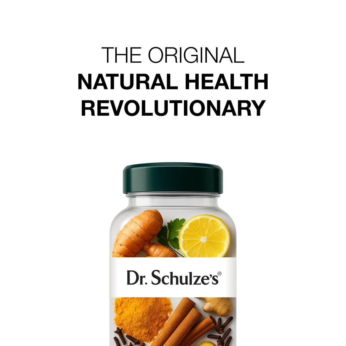 Two cans of Dr. Schulze's SuperFood Ultra on a white background