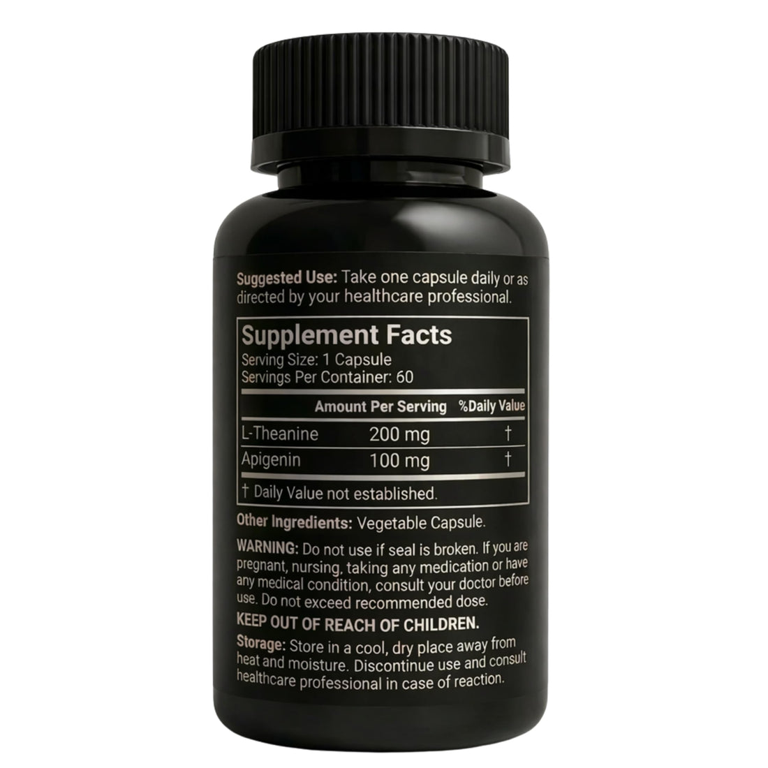 Mindvance Apigenin 100mg with L-Theanine 200mg Supplement Capsules for Sleep Support, Relaxation, Clarity & Calm | Melatonin Free | 60 Vegan Capsules MindvanceBuy Supplements Australia