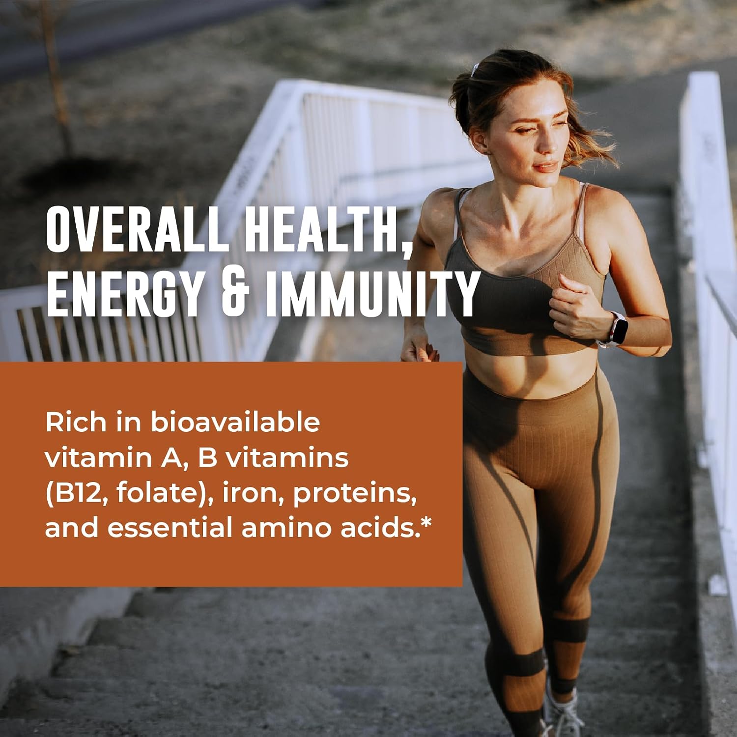 Beef Organ Complex + Organic Beef Liver + Grass Fed Heart & Liver Supplements - Organic Nutrient Dense Superfood for Overall Energy, Health, & Wellness - No Fillers, Freeze Dried Supplements