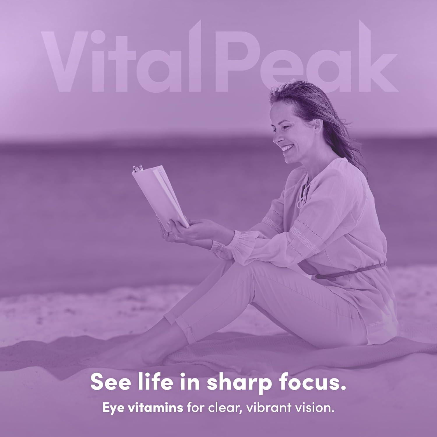 Vital Peak® Provision | Eye Health Supplements with Eyebright, Lutein | Eye Vitamins, Bilberry, Eyebright, Lutein, Zeaxanthin. 30 Days Supply. 60 Capsules