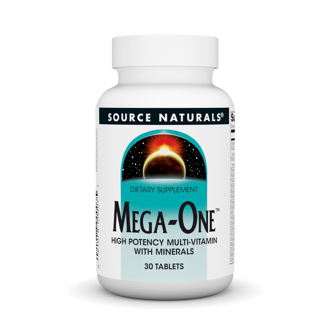Source Naturals Mega-One Multi-Vitamin with Minerals* - 30 Tablets Source NaturalsBuy Supplements Australia