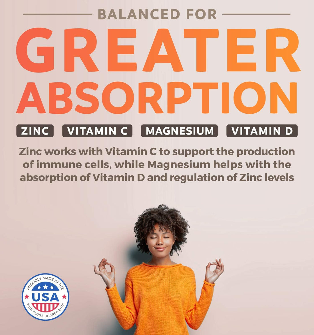 Two supplement bottles labeled 'Organic Super Greens' and 'Vitamin C Immune Support' on a white background.