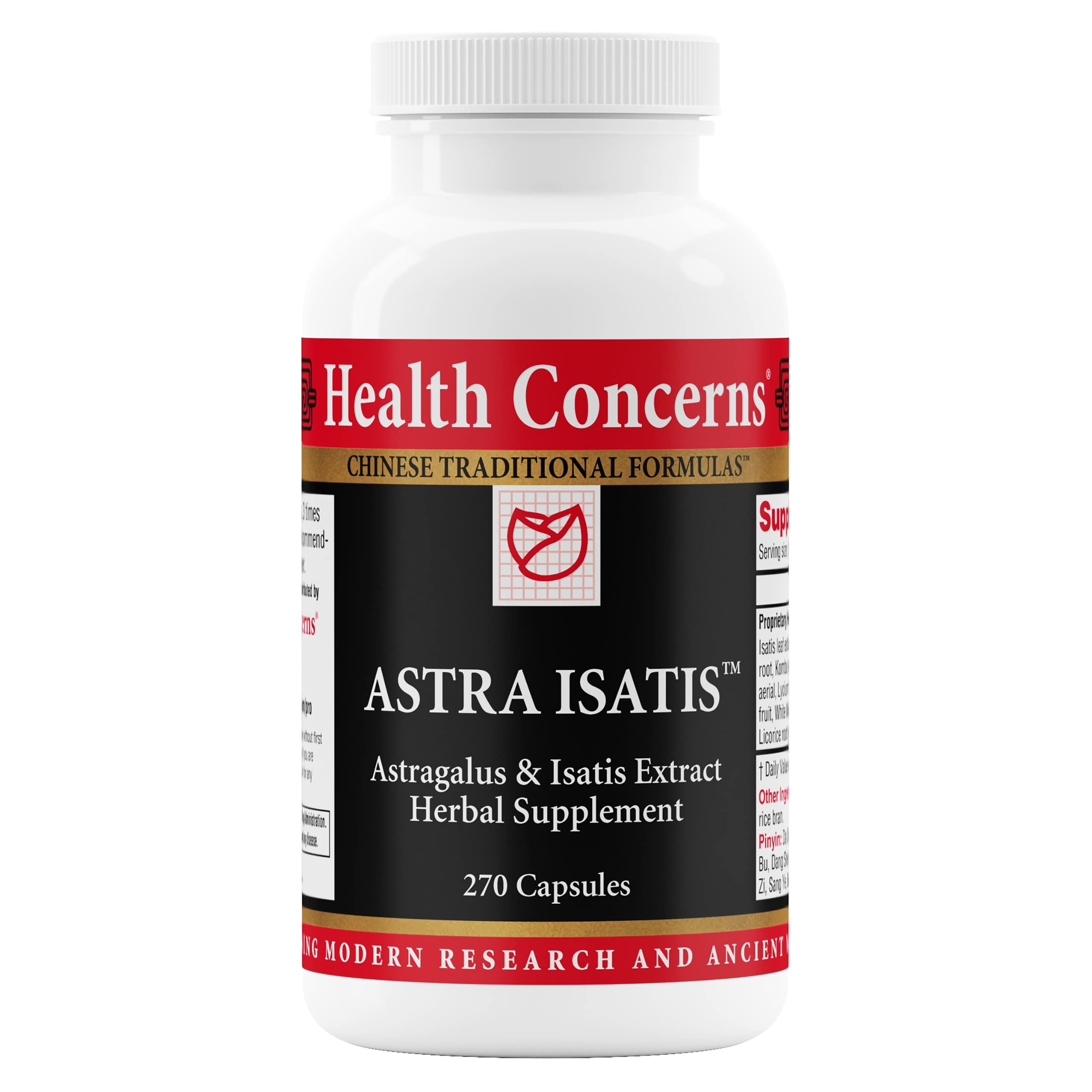 Health Concerns Astra Isatis – Immune Defense & Respiratory Health Supplement – Herbal Cold & Flu Support – Astragalus, & Licorice Extracts - Chinese Traditional Formula – 90 Capsules