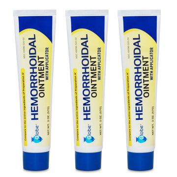 Hemorrhoidal Pain Relief Ointment 2 oz (56g) Per Tube Hemorrhoid Treatment for Fast Acting Itch, Swelling, and Maximum Strength Pain Relief (3 Pack) Hemorrhoidal OintmentBuy Supplements Australia