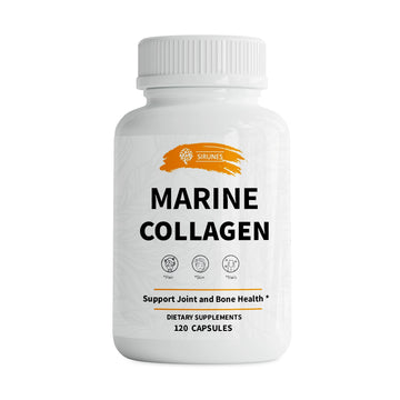 SIRUNES Marine Collagen Peptides, 120 Capsules - Fish Collagen Supplements for Women, Great for Hair, Skin, Nails, Joints & Bones - Made in USA SIRUNES buy supplements Au