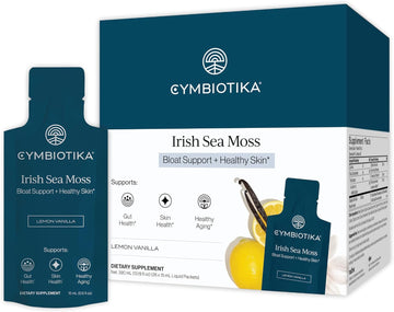CYMBIOTIKA Irish Sea Moss with Aloe & Fulvic Minerals for Gut & Skin