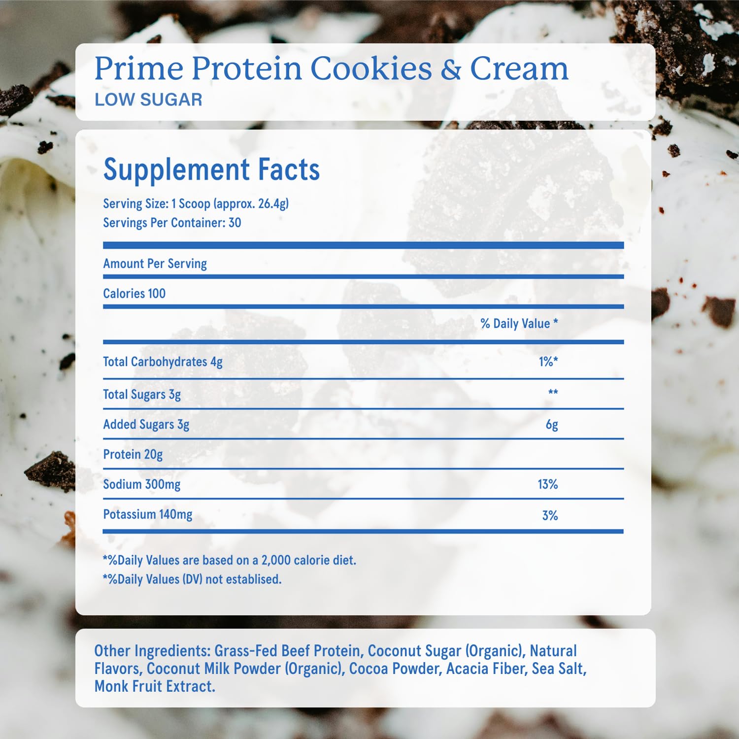 Equip Prime Chocolate Protein Powder - Gut-Friendly, No Sugar Protein Shake Powder with Grass-Fed Beef & Natural Collagen - Rich & Creamy Mix - 21g Per Serving - Whey & Dairy-Free (30 Scoops)