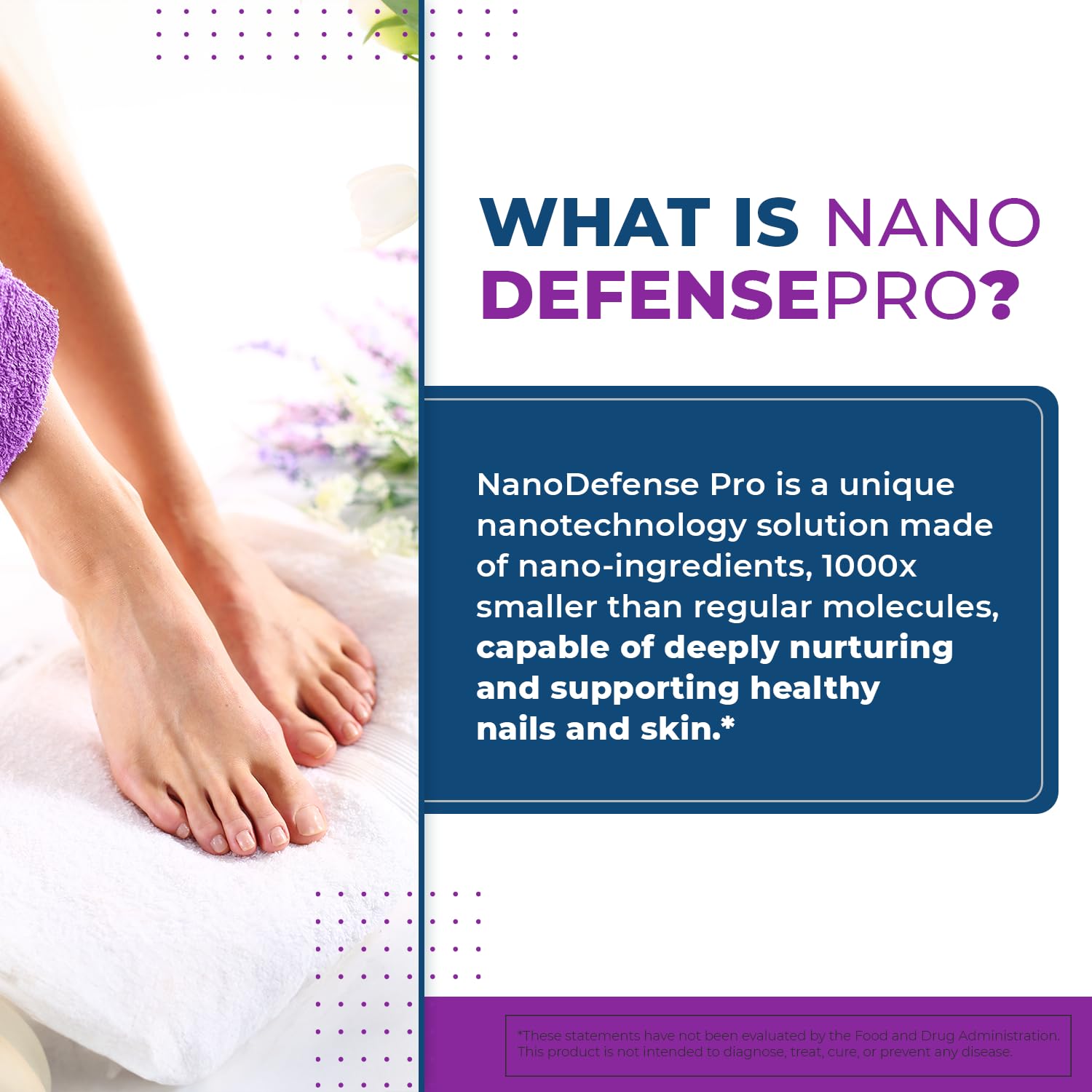 NanoDefense Pro Drops – Botanical Nail Formula – 15ml, 1 Month Supply | Original-formula topical nail drops, botanical blend | Non-GMO | Applies directly to nails, no rinse