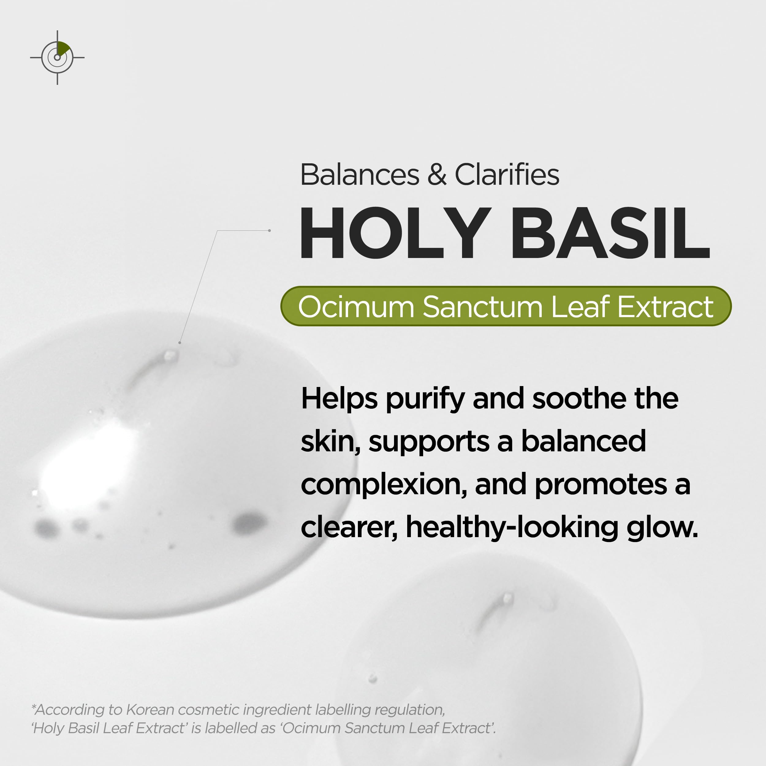 P.CALM Underpore Holy Basil Cleansing Oil – Holy Basil & Tea Tree for Deep Pore Cleansing, Blackhead Removal, and Makeup Removal, Korean Skincare (190ml / 6.42 fl.oz)