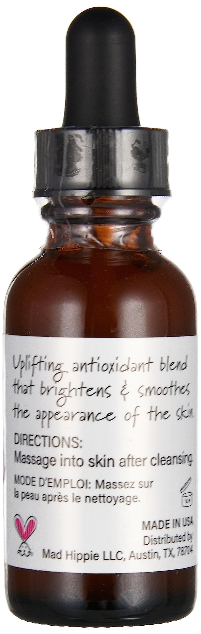 Mad Hippie Vitamin C Serum for Face – C + E + Ferulic Acid, Hyaluronic Acid, Stable Low-Irritation Formula, Brightening, 1.02 Fl Oz