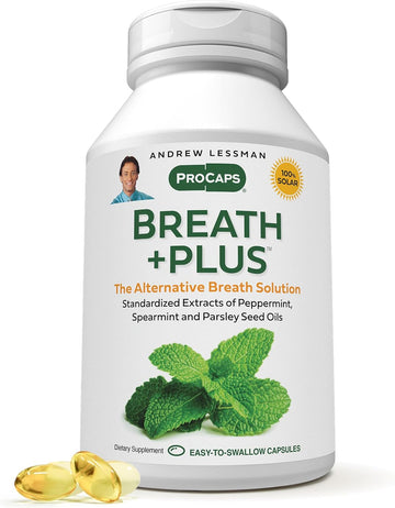ANDREW LESSMAN ProCaps Breath Plus Internal Breath Freshener 60 Softgels