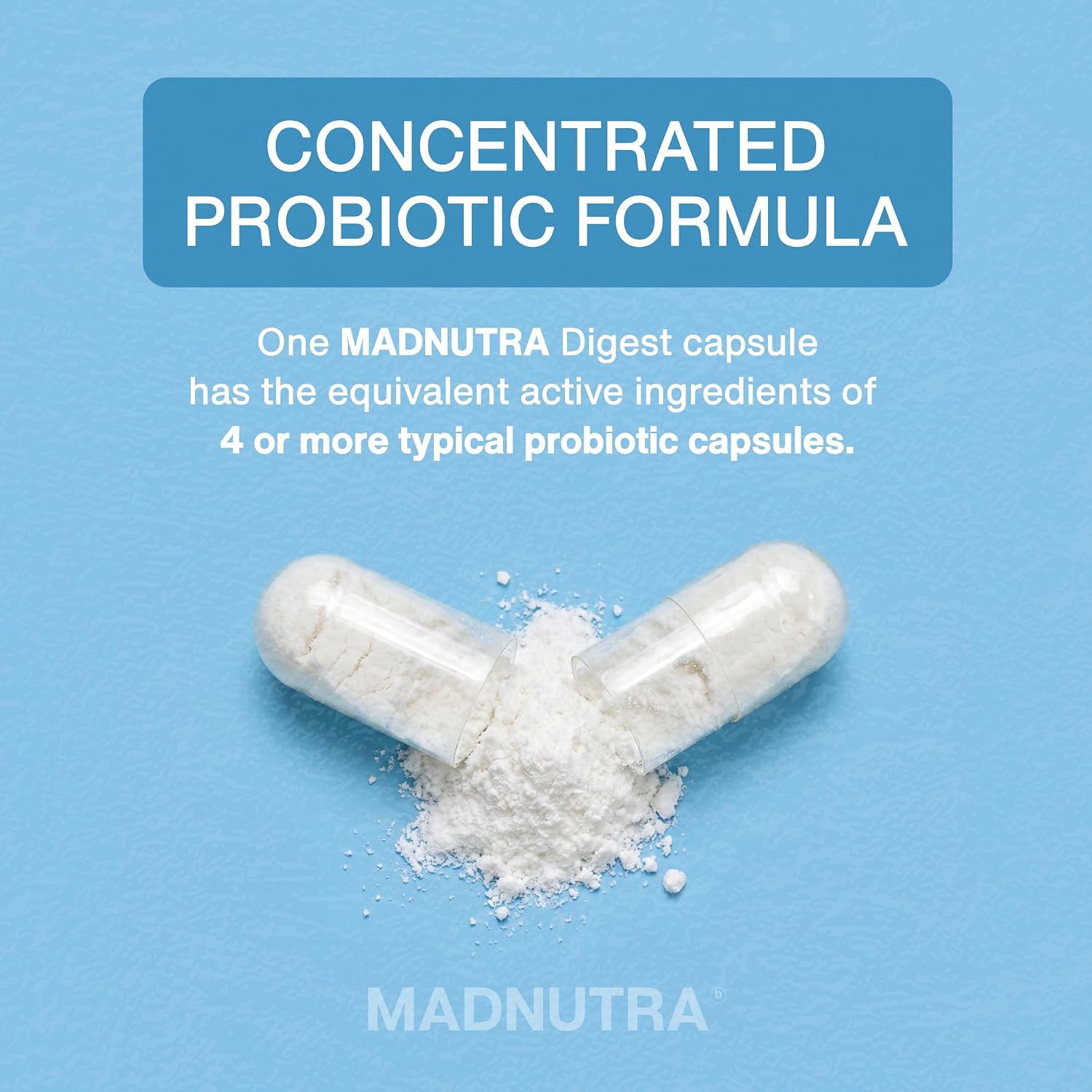 Probiotic for Digestive Health - Bloating Relief Daily Probiotics for Women and Men 750 Million CFU 10 Strains - Enteric Coated Vegan Capsules for Gut Health & Immune Support (120ct)