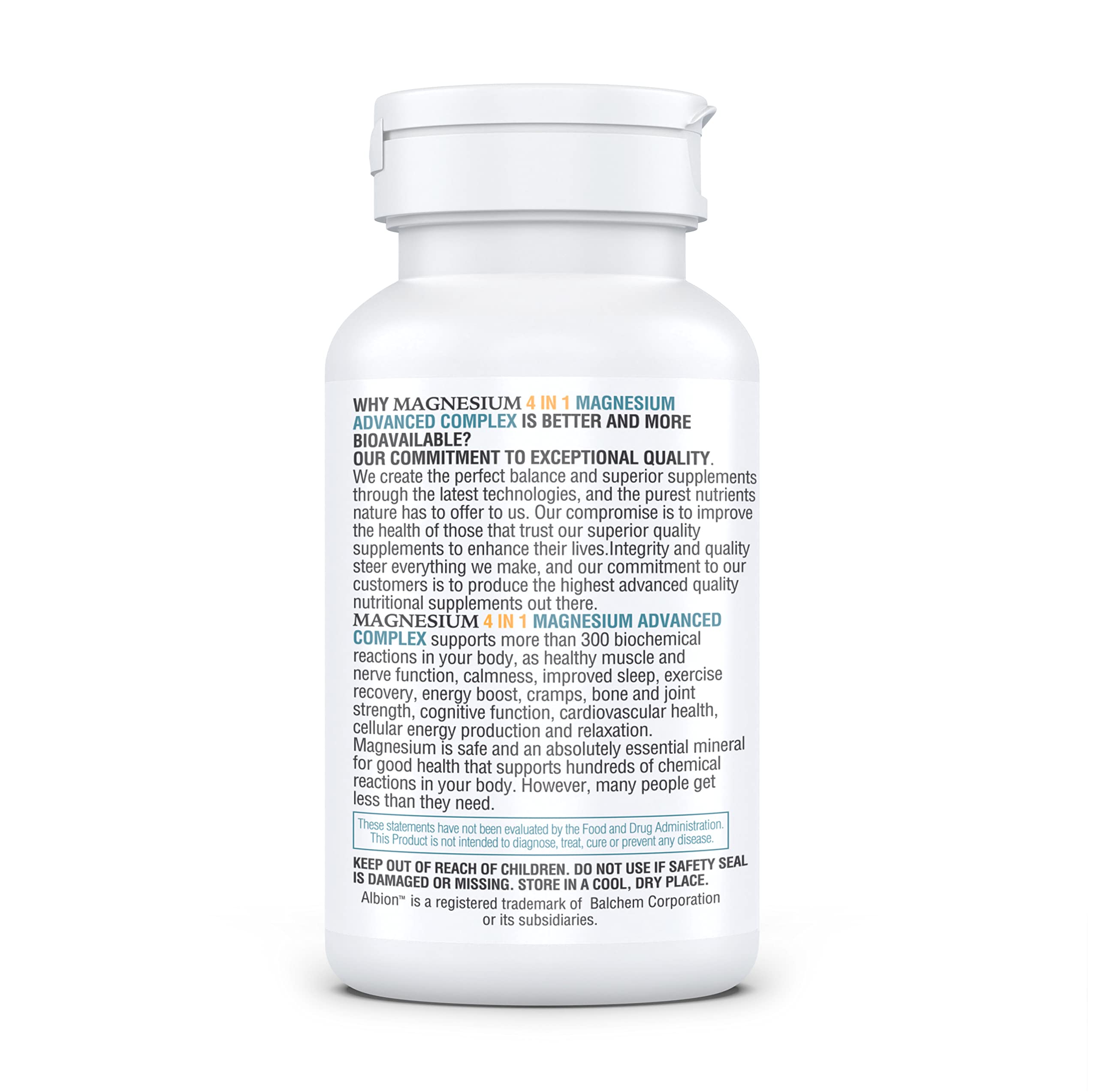 Kappa Nutrition Magnesium 4-in-1, 280mg Elemental Magnesium (Bisglycinate, Malate) + Zinc & Vitamin D3, Brain, Sleep, Energy, Muscle, Immune Support, 120 Vegan Capsules. KAPPA NUTRITIONBuy Supplements Australia