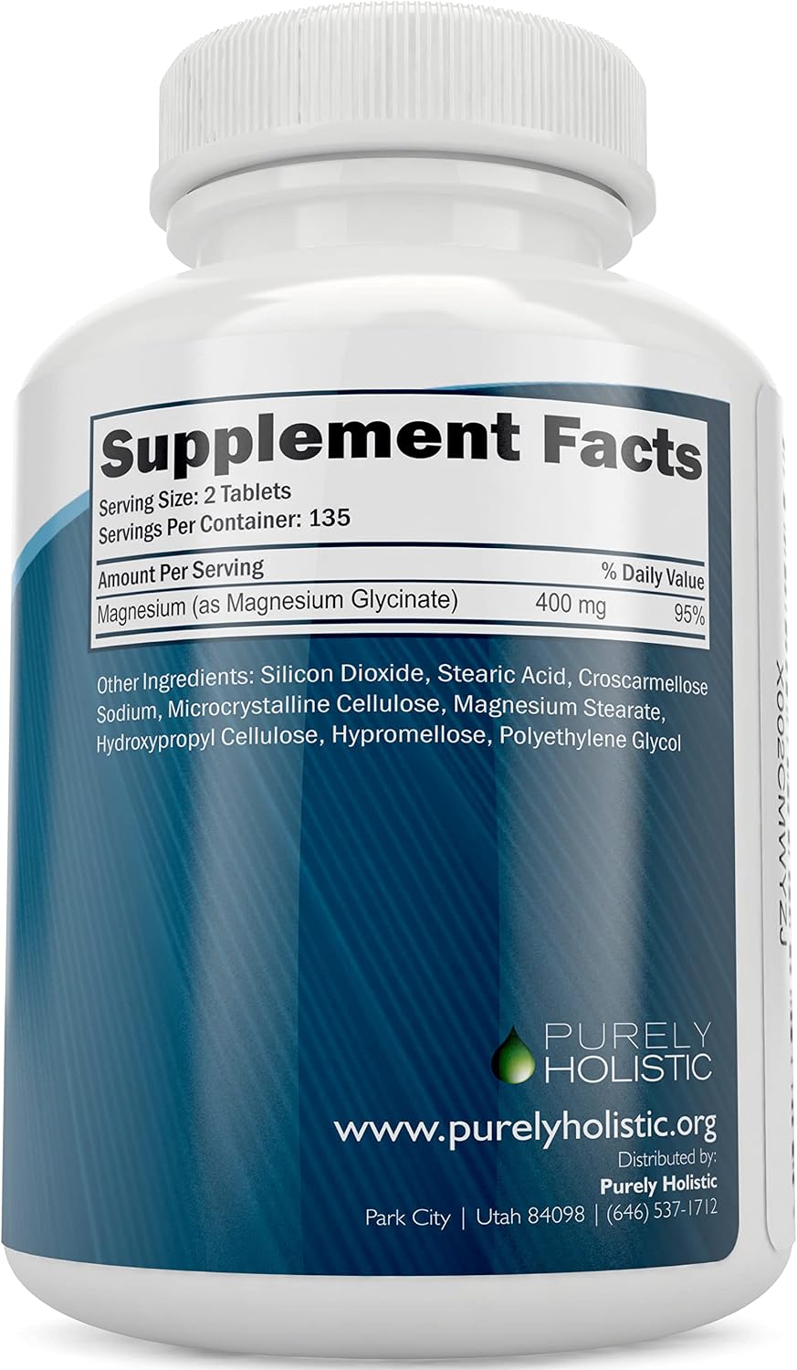Magnesium Glycinate 400mg + Vitamin D3 125mcg K2 MK7 90mcg - 270 Tablets & 150 Capsules Bundle - Made in USA