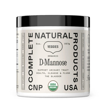 CNP Organic D Mannose Powder 2000mg - Powder D Mannose Supplement for UTI Support, Pure D-Mannose Powder from Guar Beans, Vegan Non GMO Clean Formula, Bladder Urinary Tract Health Supplement Use Complete Natural ProductsBuy Supplements Australia