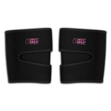 Sports Research Sweet Sweat Thigh Trimmers for Men & Women Increases Sweat & Activity to the Thighs during Exercise (Pink Logo, Medium) Sports Research buy supplements Au