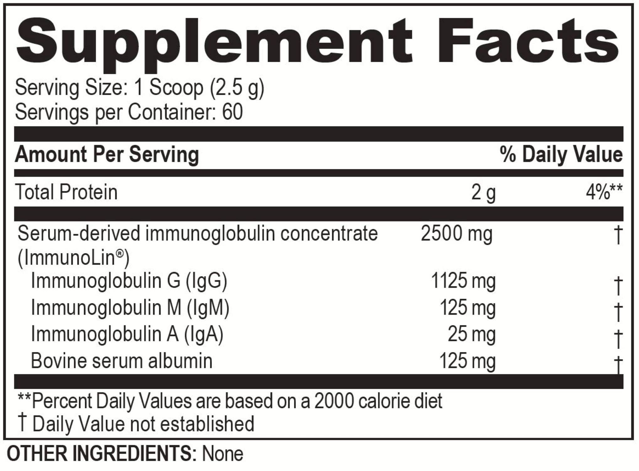 Brain Basics Ultra Pure IgG Supplement - Dairy-Free Supplement IgG-Immunolin Powder, Blended Vitamin & Mineral Supplements, 150g, 60 Servings Brain Bean buy supplements Au