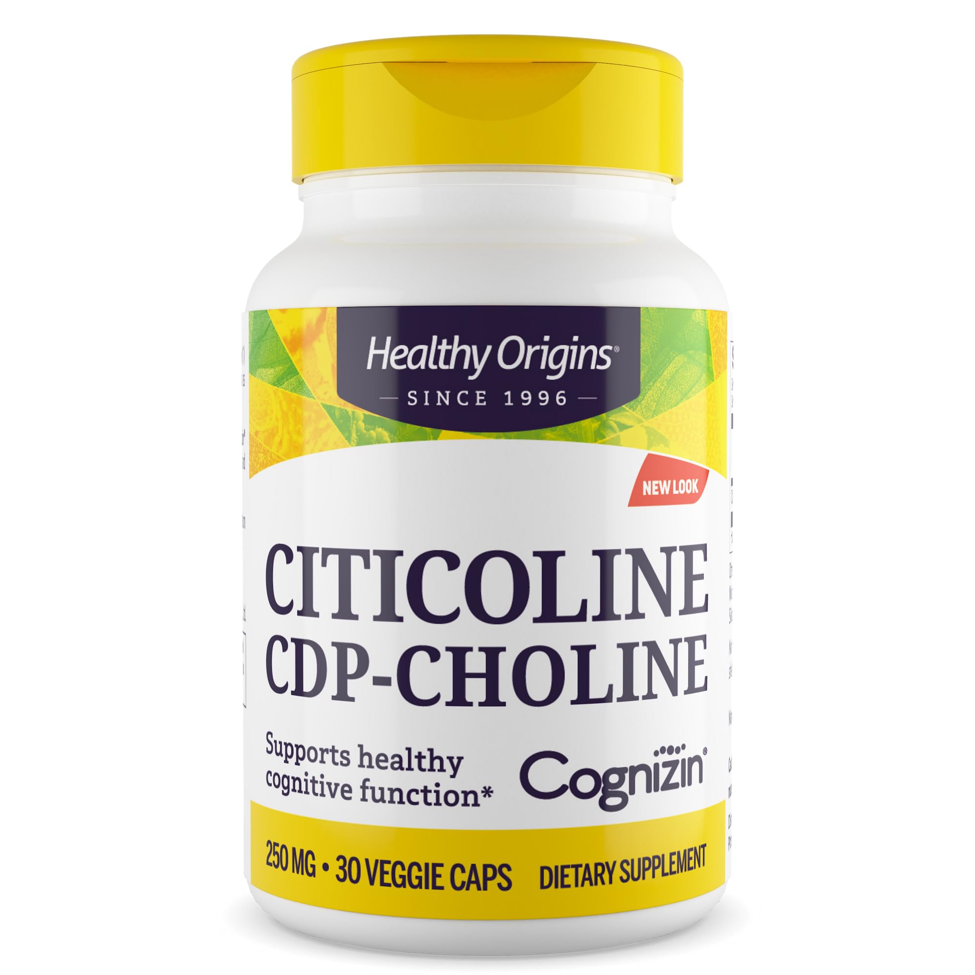 Healthy Origins Cognizin Citicoline 250 mg, 60 Veggie Caps