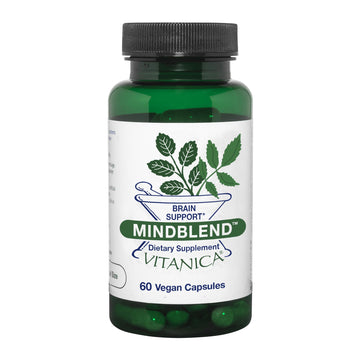 Vitanica MindBlend, Brain Support, Vegan, 60 Capsules VitanicaBuy Supplements Australia