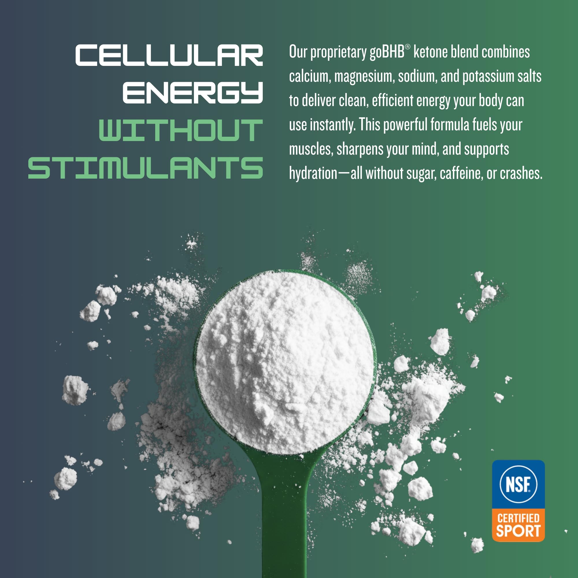 CleanForm Nutrition goBHB® Clean Energy Powder | NSF Sport Certified | Cellular Fuel with BHB Salts | Enhances Endurance, Mental Clarity, Hydration & Recovery | No Caffeine or Sugar | Neutral Flavor CleanForm NutritionBuy Supplements Australia