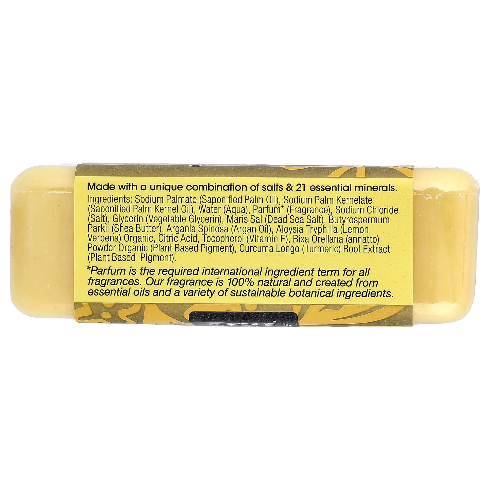 One With Nature Dead Sea Mineral Soap, Lemon Sage, 7-Ounces (Pack of 6)
