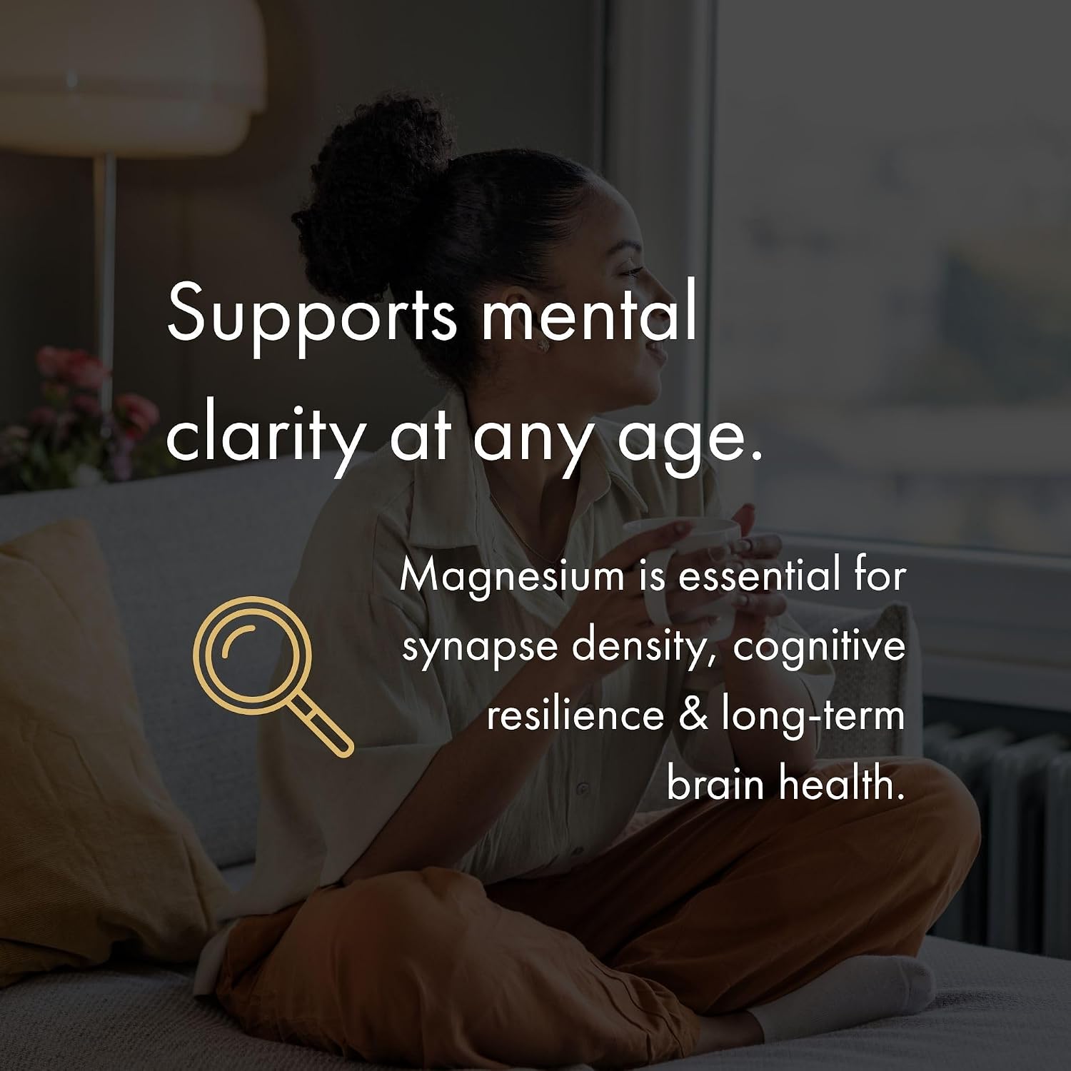 NAOMI Magtein® Magnesium L-Threonate 2000mg - Supports Healthy Cognitive Function, Working Memory & Focus - Patented MIT-Developed Formula, Brain Magnesium Support, Non-GMO, Vegan, 30-Day Supply