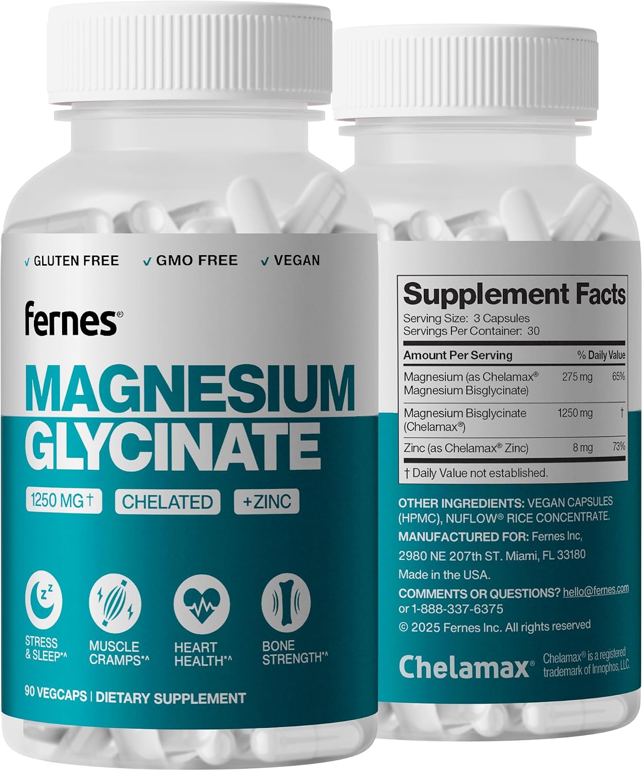 Mobility Collagen + Magnesium Glycinate 1250mg