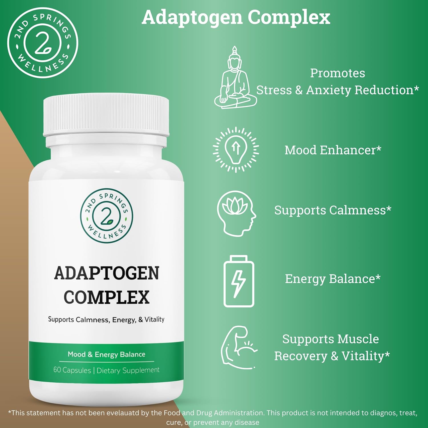 Women's Daily 7 Essentials, Adaptogen Complex, Sleep Well & Vitamin D3 + K2 Chewables Bundle